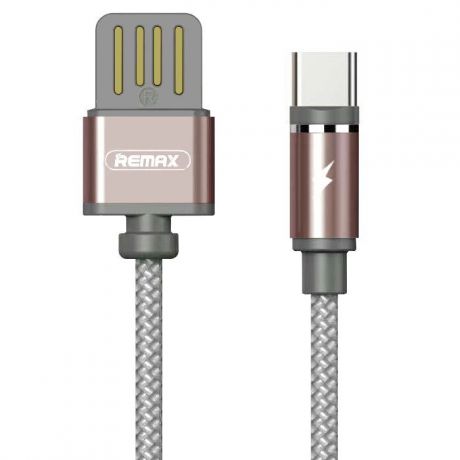 Магнитный кабель USB - USB Type-C Remax Gravity series RC-095a - Bronze
