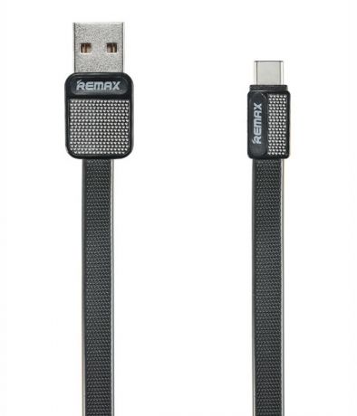 Кабель USB - USB Type-C 1м Remax RC-044a - Черный