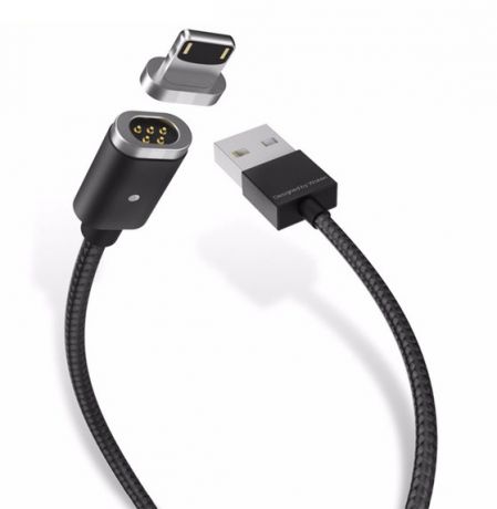 Магнитный кабель USB - Lightning WSKEN X-cable mini 2 - Черный
