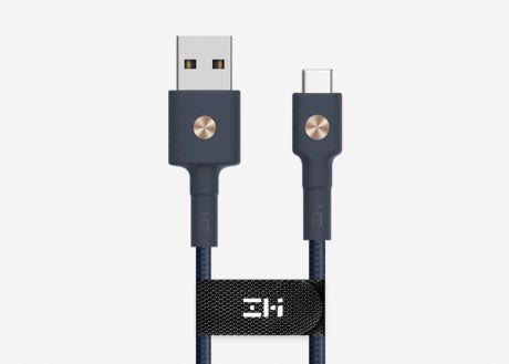 Кабель Xiaomi ZMI AL431 Blue USB/Type-C 200 см, голубой