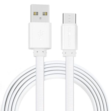 Кабель для зарядки и передачи данных Crown Micro USB - microUSB, CMCU-1022M, white