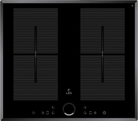 Индукционная варочная поверхность Lex EVI 640 F BL черный