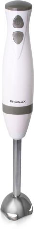 ERGOLUX ELX-HB02-C31 бело-серый (блендер, нерж.сталь, 2 скорости, 500Вт, 220-240В)