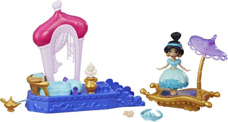 Disney Princess Мини-кукла и транспорт Жасмин