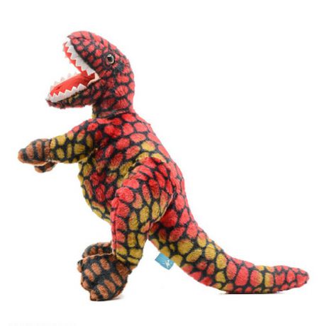 Мягкая игрушка АБВГДЕЙКА Динозавр Тиранозавр, красный