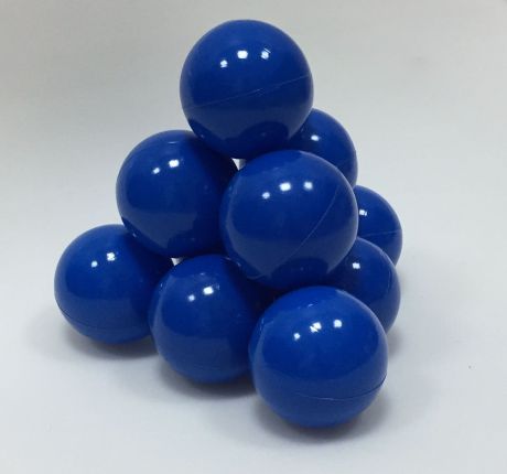 Набор шариков для игрового бассейна Hotenok, цвет: синий, диаметр 7 см, 50 шт