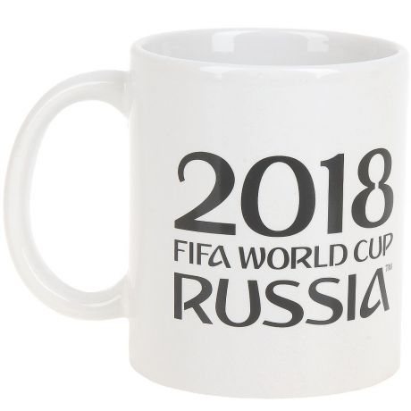 Кружка керамическая FIFA "Чемпионат мира 2018", 330 мл