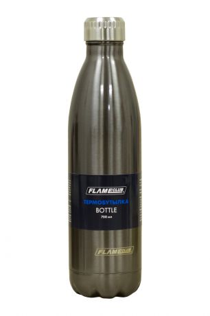 Бутылка-термос 750 мл FlameClub Bottle-750, черная