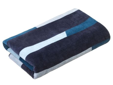 Махровое полотенце, 34x76 см, MOS18-21F, цвет Сине-серый