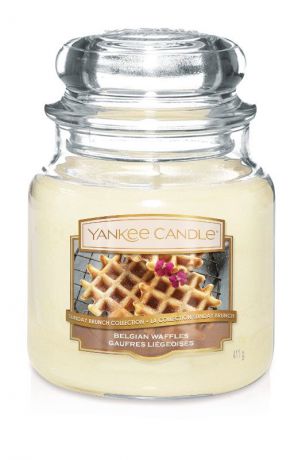 Свеча ароматическая Yankee Candle Бельгийские вафли/ Belgian Waffles 65-90 ч