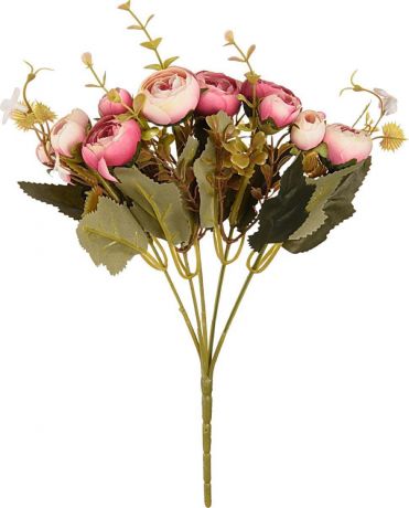 Искуственный цветок Вещицы "Ранункулюс", B-YI-39, розовый, 27 см