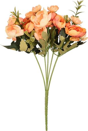 Искуственный цветок Вещицы "Ранункулюс Микс", B-YI-32, оранжевый, 28 см