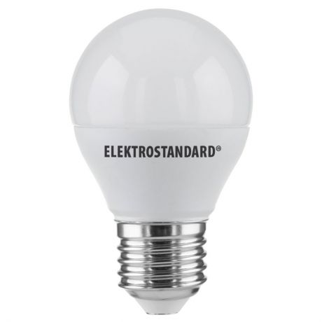 Лампочка Elektrostandard светодиодная Mini Classic LED 7W 6500K E27 матовое стекло, Холодный свет 7 Вт, Светодиодная