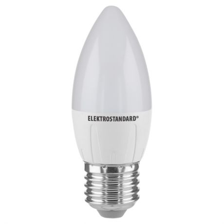 Лампочка Elektrostandard светодиодная Свеча CD LED 6W 6500K E27, Холодный свет 6 Вт, Светодиодная