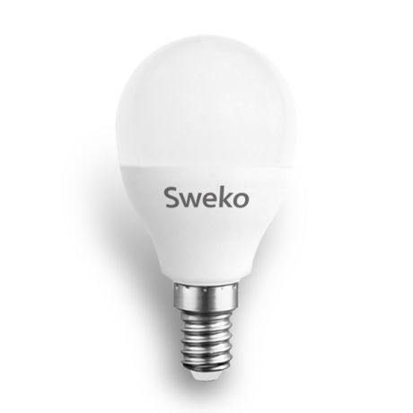 Лампочка Sweko 42LED-G45-10W-230-3000K-E14, 10 штук, Теплый свет 10 Вт, Светодиодная