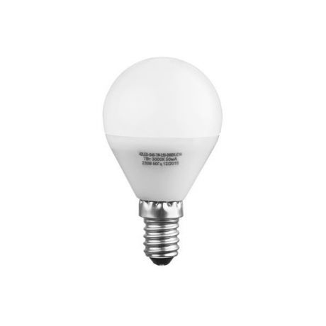 Лампочка Sweko 42LED-G45-7W-230-3000K-E14, 10 штук, Теплый свет 7 Вт, Светодиодная