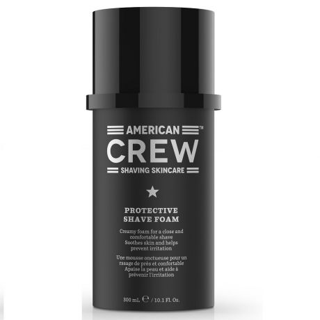 Пена для бритья AMERICAN CREW protective shave foam 300 мл