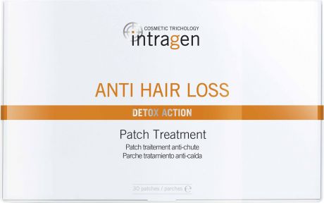 Пластырь против выпадения волос INTRAGEN patch treatment 30 шт