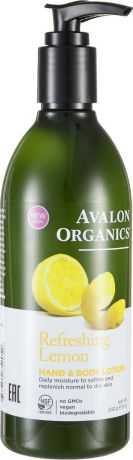 Avalon Organics Лосьон для рук и тела "Лимон", 360 мл