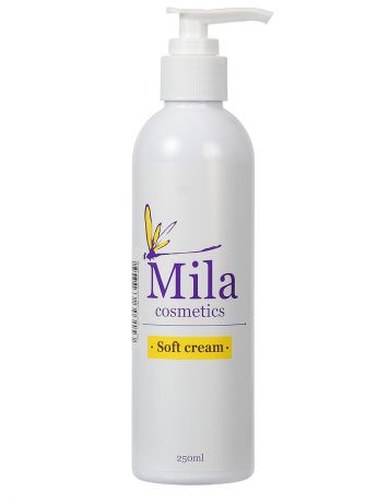 Увлажняющий крем Soft cream после депиляции Mila Cosmetic 23МИ021, 250 мл