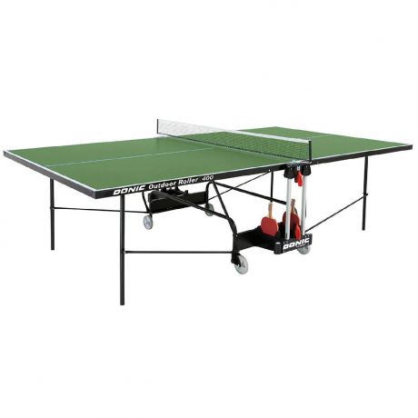 Всепогодный Теннисный стол Donic Outdoor Roller 400 зеленый 230294-G
