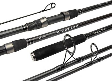 Удилище Nautilus Magnet Carp MC3312-3, черный, 3,9 м