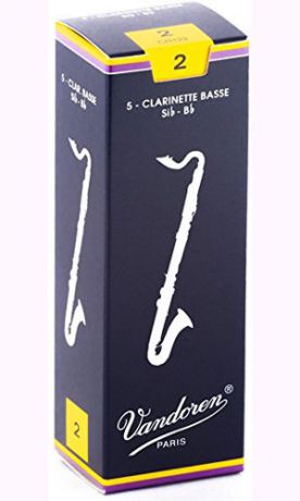 Трости для бас-кларнета Vandoren CR122