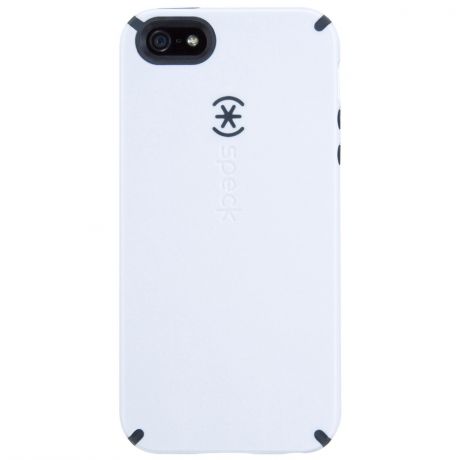 Чехол - накладка iPhone 4/4S Speck Candy Shell, белый с черным