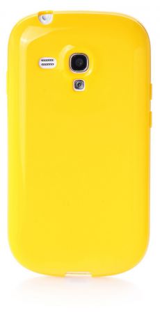 Чехол для Samsung Galaxy S3 mini накладка силикон мыльница yellow для Samsung Galaxy S3 mini