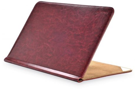 Чехол для ноутбука Gurdini J.M.Show книжка кожа 220062 для MacBook Air 13" 2010-2017,220062, коричневый