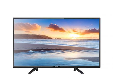 Телевизор ECON LED SMART TV, 32" (81 см), с встроенным спутниковым и цифровым тюнером , с модулем WI-FI 32", черный