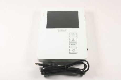 Цветной монитор видеодомофона без трубки (hands-free) J2000-DF-ДИАНА (белый)