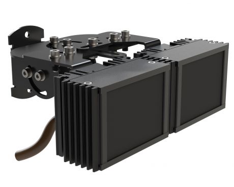 Инфракрасный прожектор Microlight IR VARIO S 5.0-50/30 с регулировкой угла для камеры с объективом 5.0-50 мм. Дальность до 80 метров ночного видения Уличный IP67