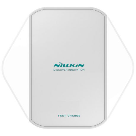 Беспроводная зарядка для телефона быстрая Nillkin Magic Cube - Белая