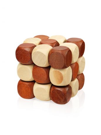 Деревянная головоломка пазл FindusToys Wooden IQ Intelligent Puzzle