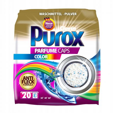 Стиральный порошок для цветного Purox Color Premium 1300 г (концентрат)