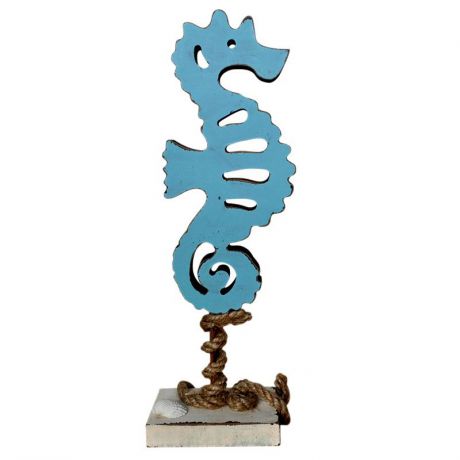 Настольный декор "Морской конек", морской интерьер, 8х26 см