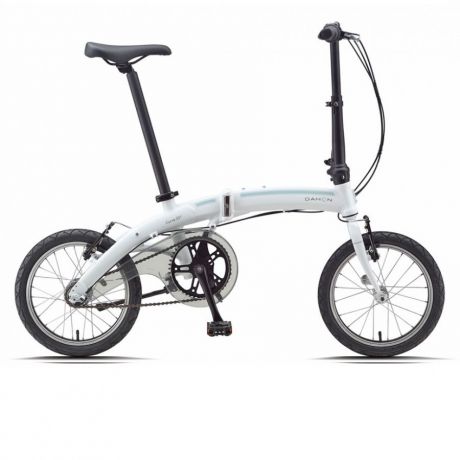 Велосипед складной DAHON Curve i3 Cloud, колёса 16", крылья, багажник, насос, 3 скорости