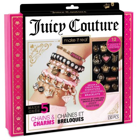 Набор для создания бижутерии "Стильные браслеты" Juicy Couture