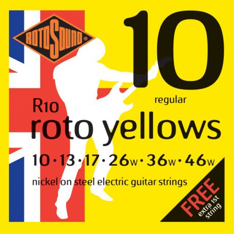 ROTOSOUND R10 струны для электрогитары