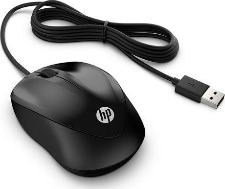 Мышь HP 1000, черный