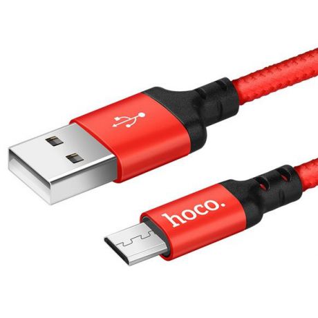 Кабель micro USB 1м Hoco X14 - Красный