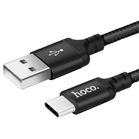 Кабель USB Type-C 1м Hoco X14 - Черный