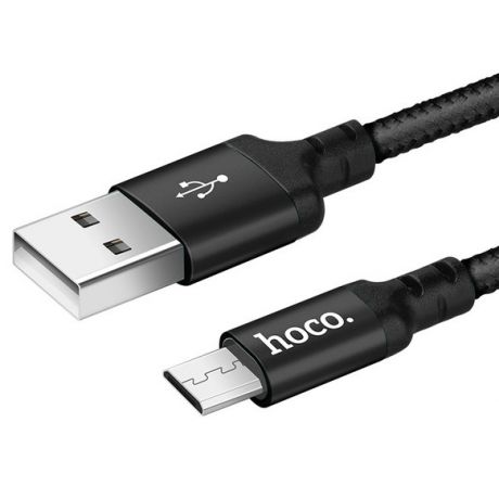 Кабель micro USB 1м Hoco X14 - Черный
