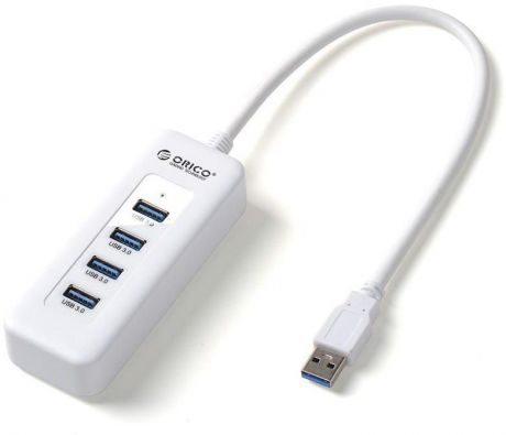 USB-концентратор Orico U3R1H4 (white)