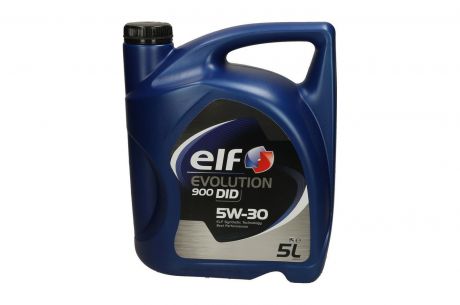 Моторное масло ELF EVOLUTION 900 DID 5W-30 5 л