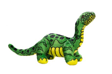 Мягкая игрушка Динозавр Диплодок, 40 см, зеленый