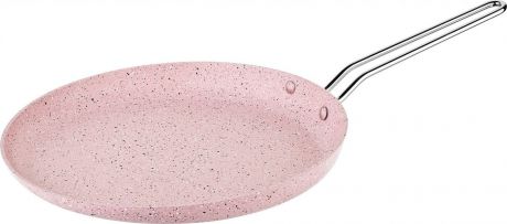 Сковорода блинная OMS, 3234-28-Pin, розовый, с антипригарным покрытием, диаметр 28 см