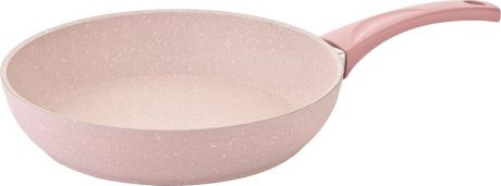 Сковорода OMS, 3210.00.07-18-Pin, розовый, с антипригарным покрытием, диаметр 18 см