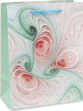 Пакет подарочный Dream Cards "Волшебный узор", разноцветный, 23 х 18 х 10 см